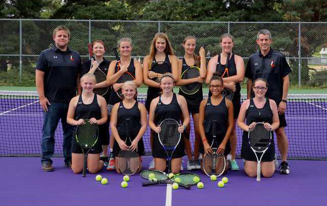 tennis team photo