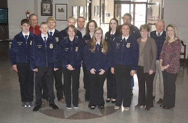 new deh county commission ffa pic