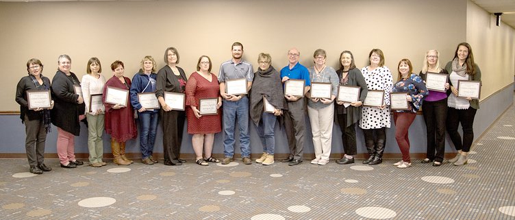 BCC personnel recognized