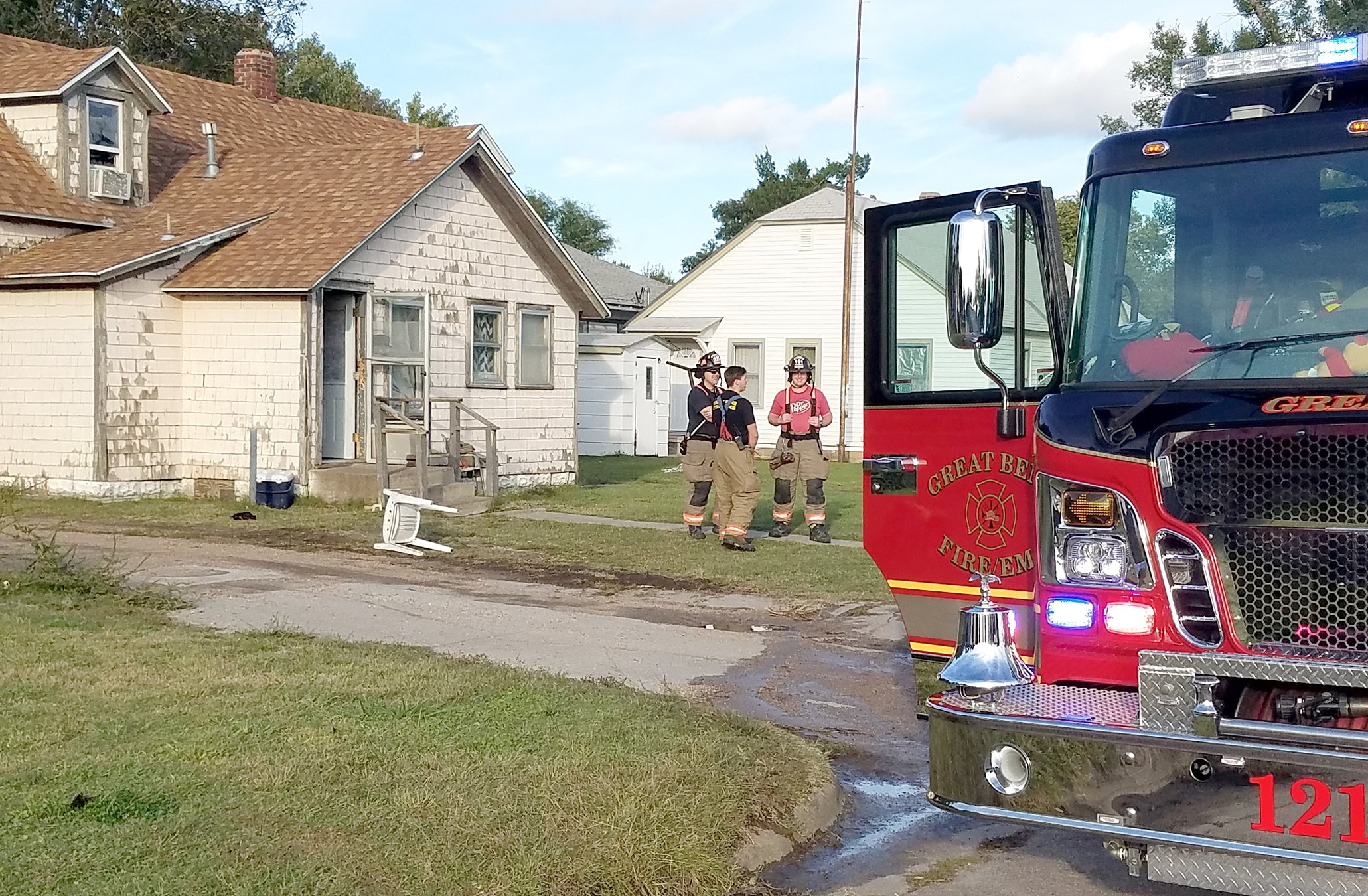 House fire GREAT BEND TRIBUNE