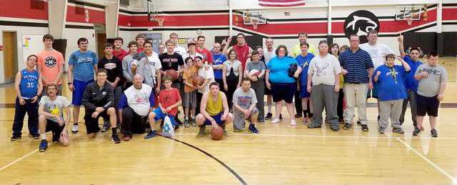 spt deh gbhs bball with special olympics