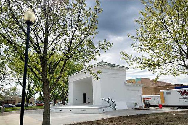 new deh city council bandshell stage pic web