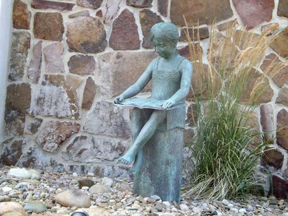 Great Bend Library-Statue