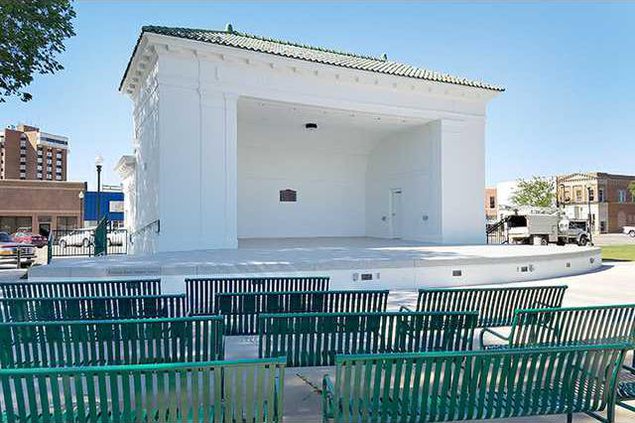 new deh band shell dedication band concert web