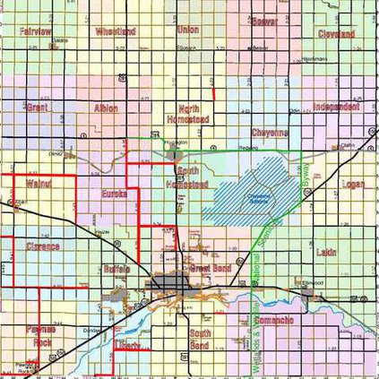 new deh county road work overlay map