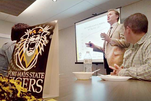 new deh fhsu media tour jeff briggs pic web