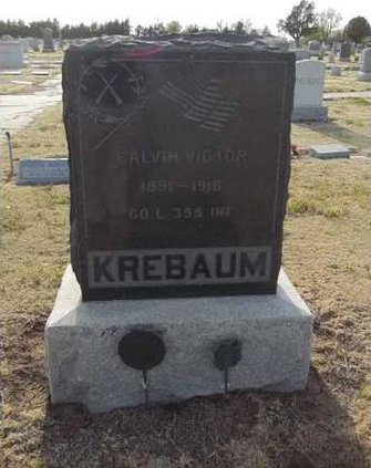 otm vlc Krebaum headstone