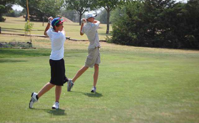 spt kp Larned golfers