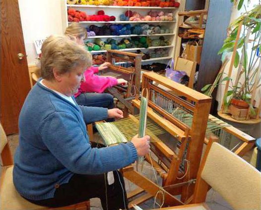 floor loom duo