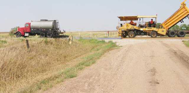 new deh county road striping pic