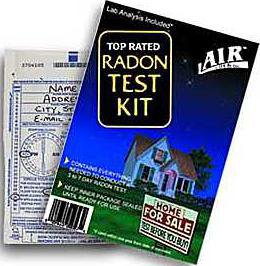 new deh radon testing kit