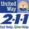 new deh united way 211 number logo