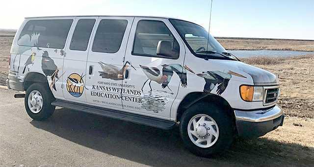 new deh wetlands center van wrap pic 1 web