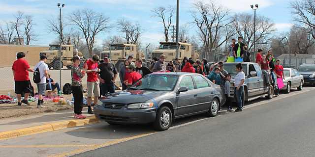 new vlc students protesting