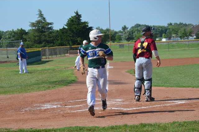 13 Reece Johnson scores first run