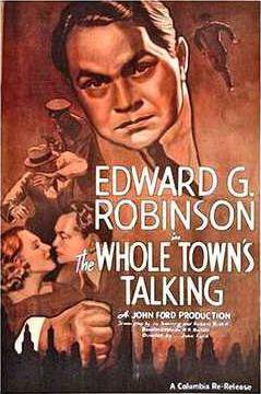 The Whole Towns Talking 1935 poster