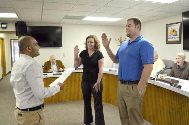 new deh city council swearing in pic