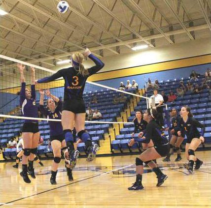 spt cp Barton volleyball