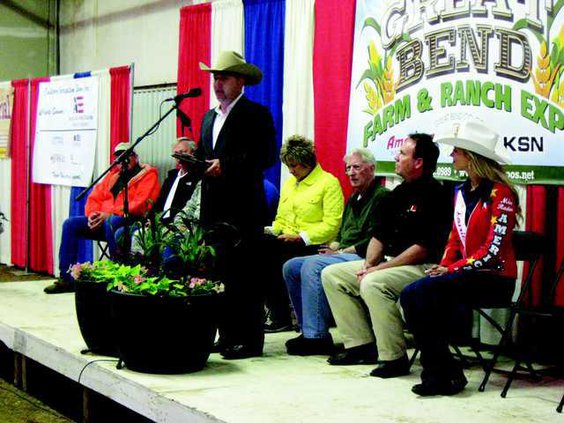 Darren Dale at 2015 Farm and Ranch show