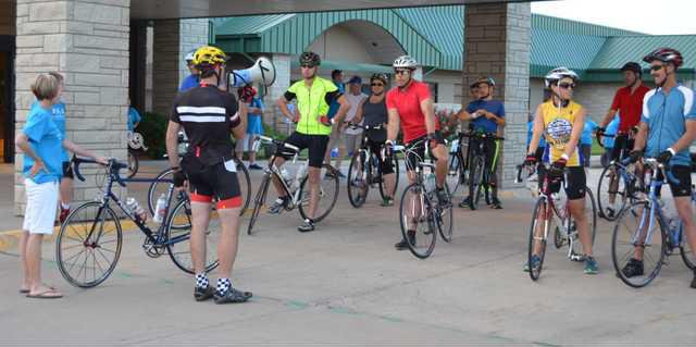 biz deh human emotion Bicyclists ready to roll