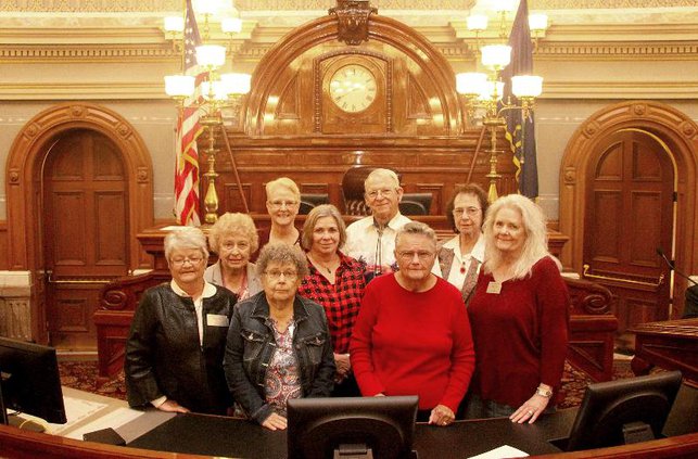 Members Honored At Silver Haired Legislative Session Great Bend