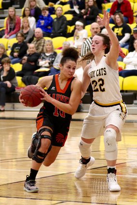 Ivory Muldrow drives around her defender..jpg