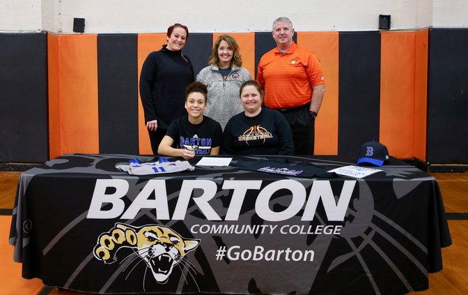 Katelynn Sanger signs with Barton Community College.jpeg