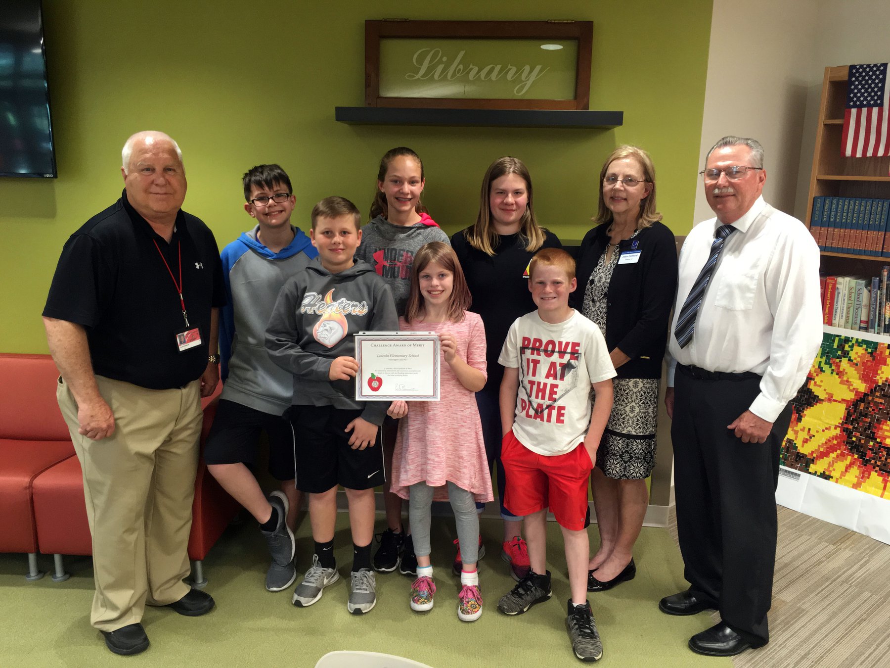 Hoisington’s Lincoln Elementary School recognized with Challenge Award