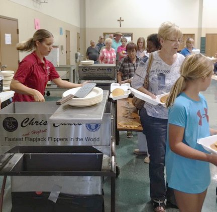 Sunflower pancakes 10-2019