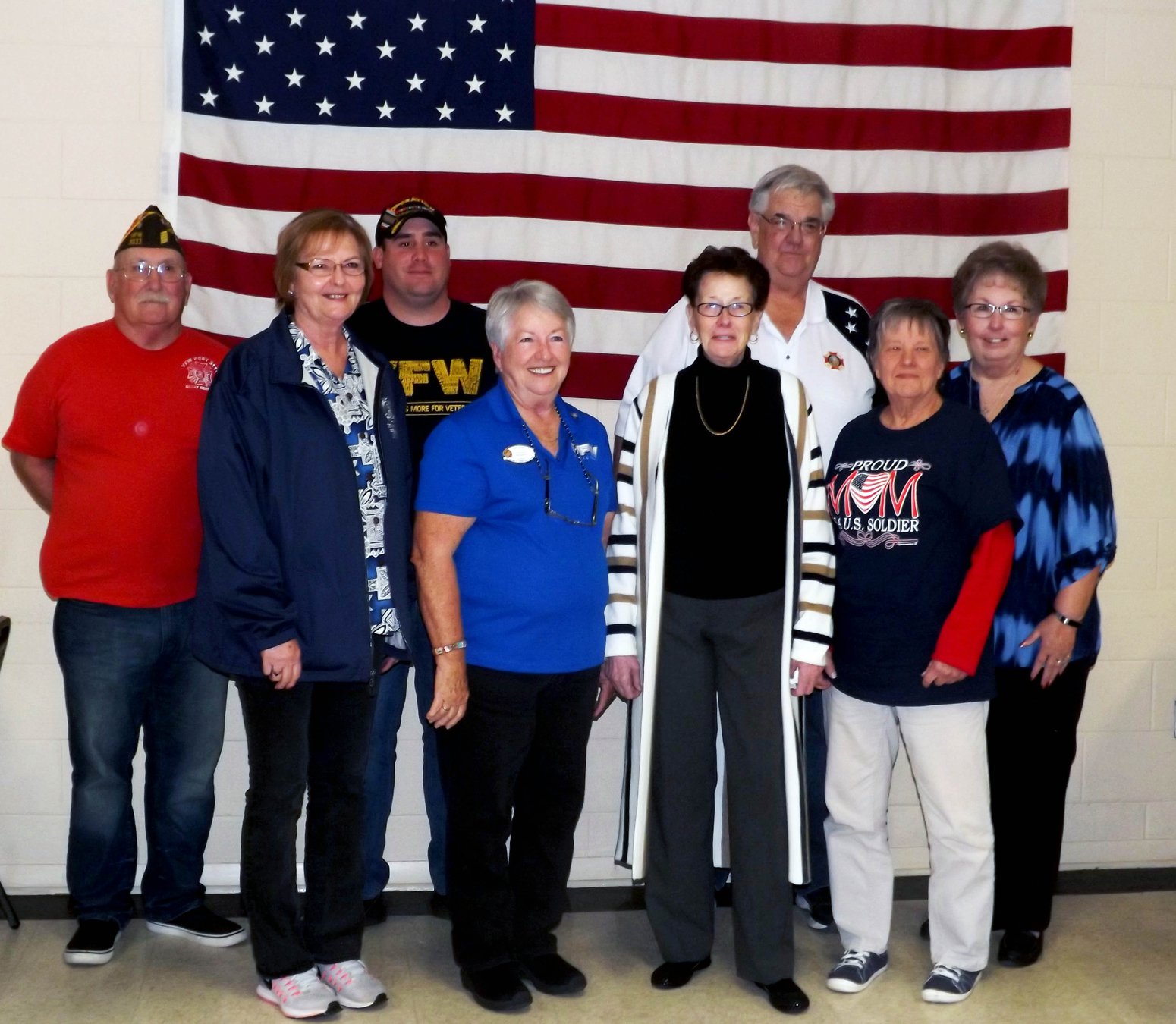 National VFW Auxiliary president visits Kansas Great Bend Tribune