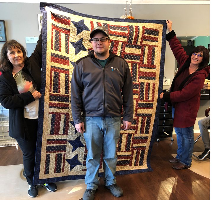 Two Quilts of Valor Awarded in La Crosse GREAT BEND TRIBUNE
