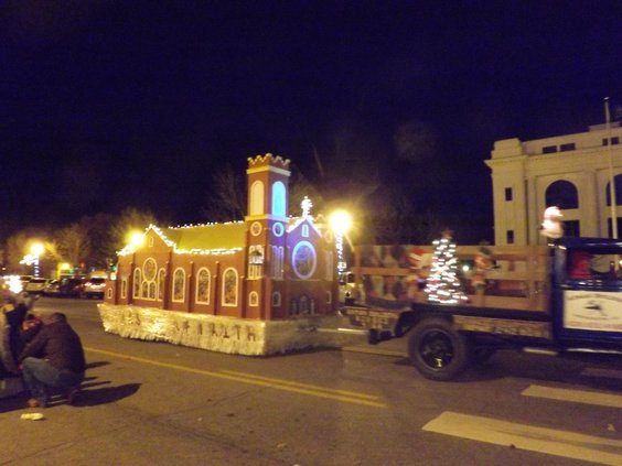 St John catholic church float