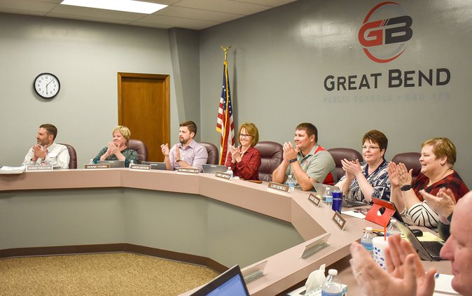 school board applause 2020