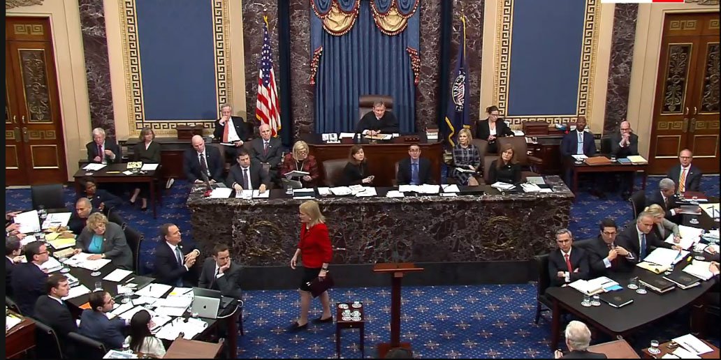 Kansas’ U.S. Senators Roberts and Moran sit for Trump Impeachment trial