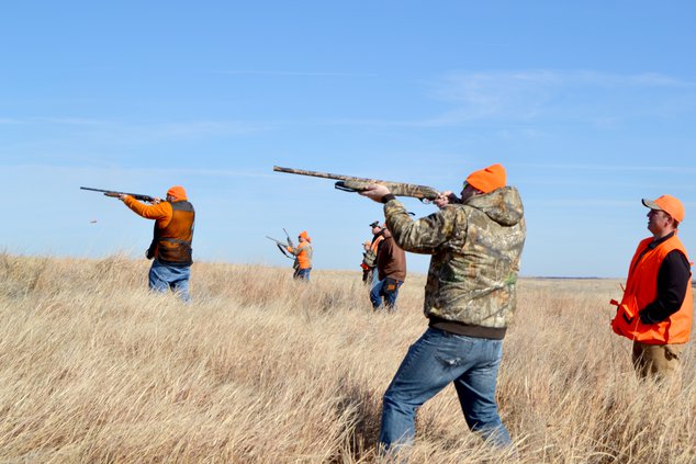 Hunters take aim