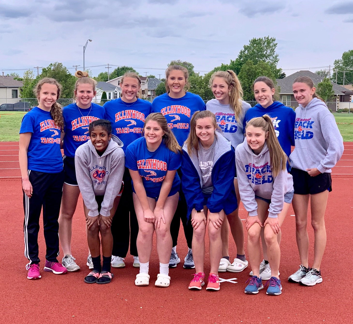 Ellinwood girls miss track trifecta Great Bend Tribune