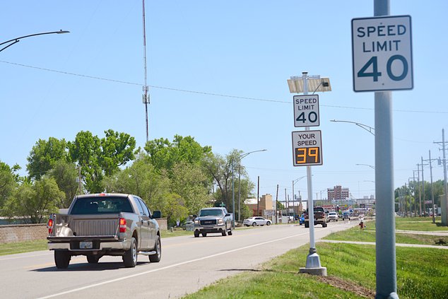 radar speed sign