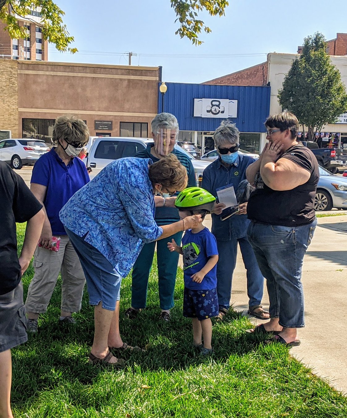 Bike Helmet Giveaway Great Bend Tribune