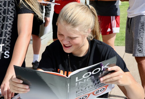 LHS yearbook 2020 Reagan Krehbiel