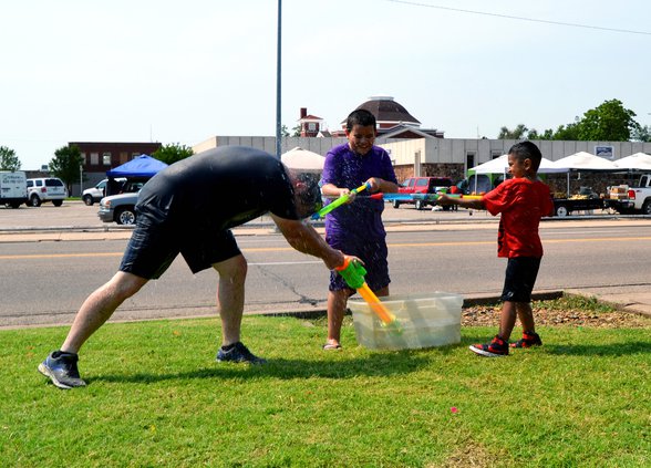 Water fight
