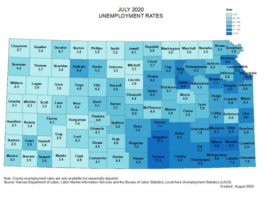 jobless map