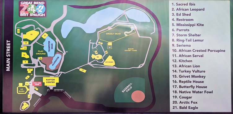 zoo map