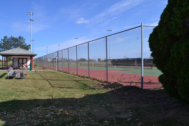Tennis courts