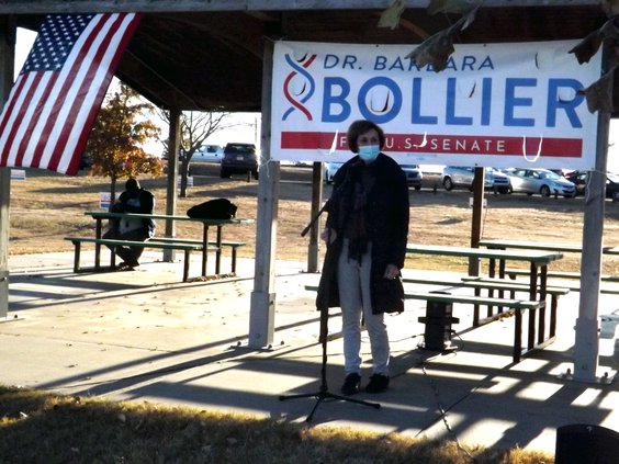 bollier at vets park 10-29-20