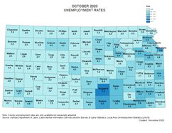 oct 2020 jobless map