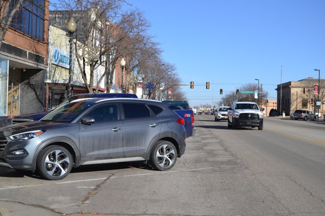 Main Street holiday traffic