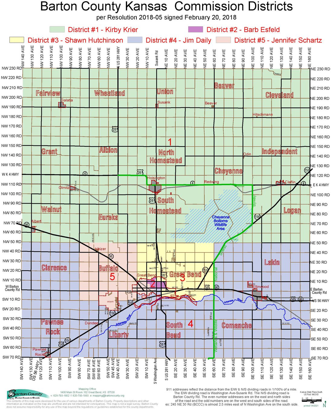 Commission districts stay the same Great Bend Tribune