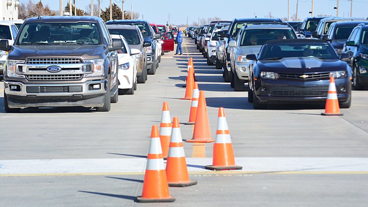 drive thru lineup 1-22-21