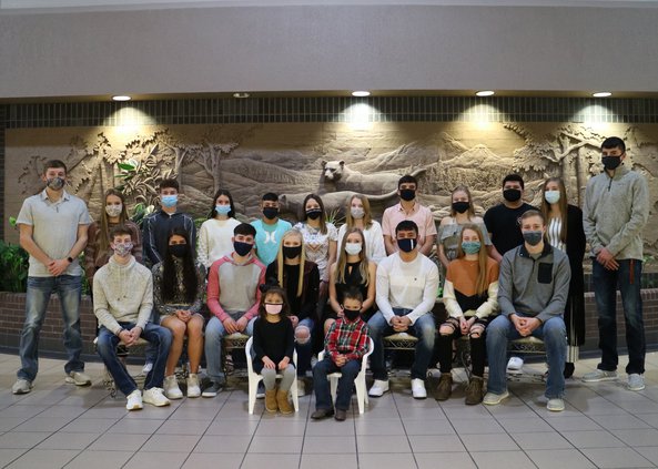 Winter Homecoming Court 2021