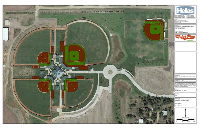 New Sports Complex Turf Rendering